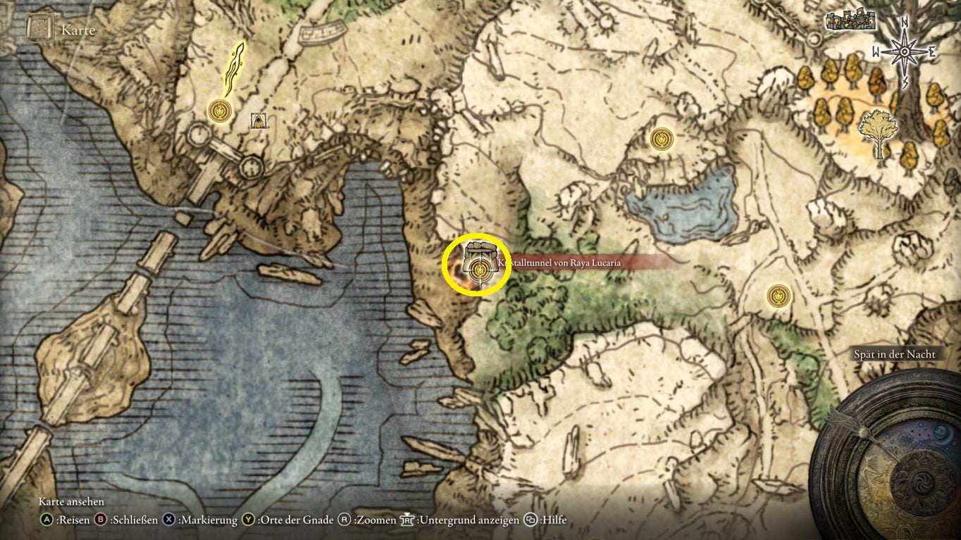 Elden Ring Kristalltunnel von Raya Lucaria, Boss Kristallianer Eurogamer.de